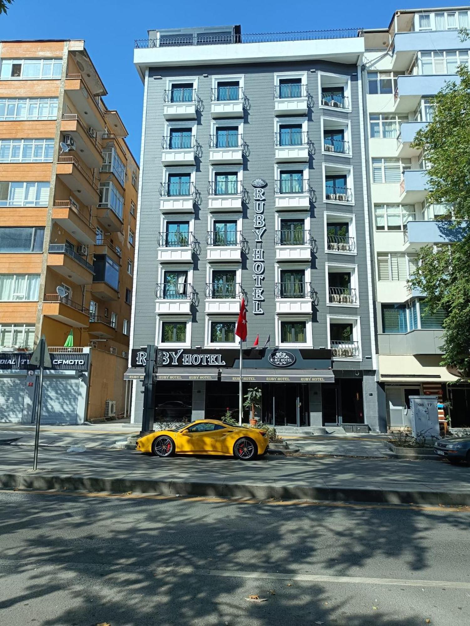 Bc Ruby Hotel Ankara Exterior foto
